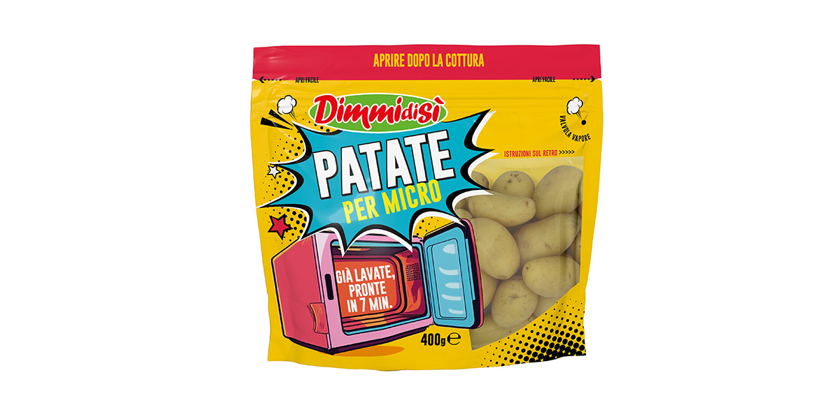 DimmidiSì lancia le patate per microonde